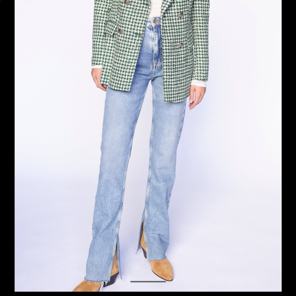 Zara Slim Flare Denim light wash